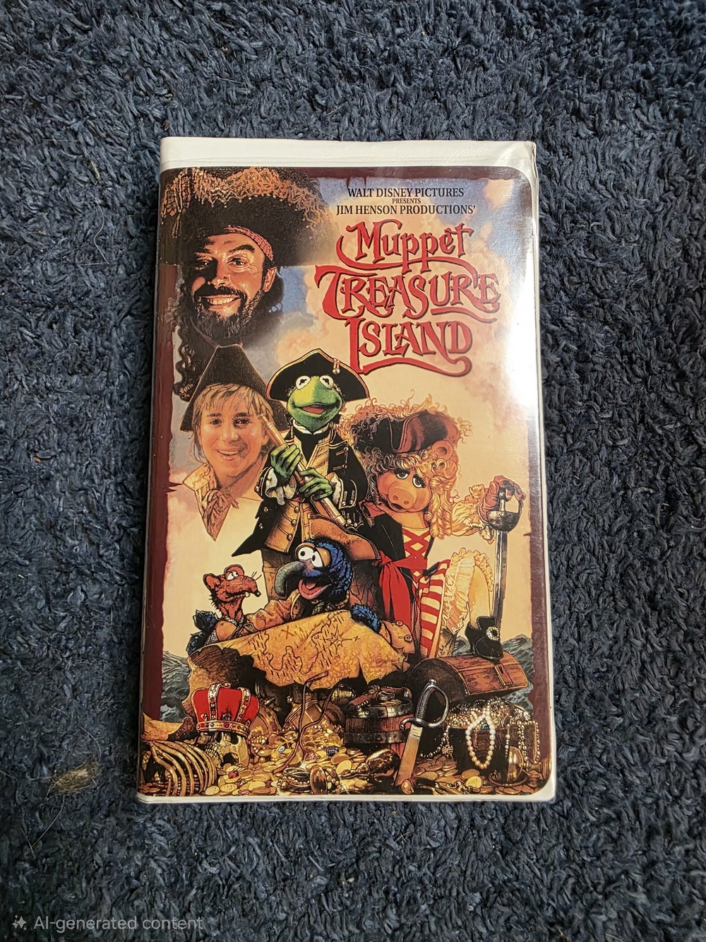 Muppet Treasure Island VHS 1996